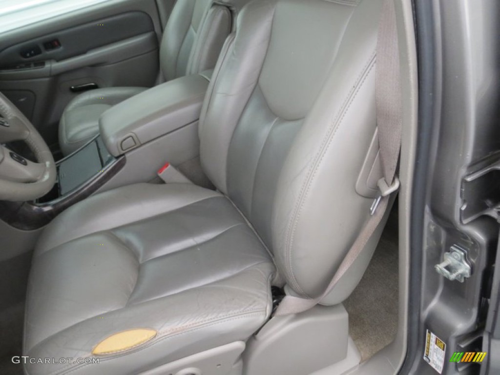 2005 Yukon XL Denali AWD - Steel Gray Metallic / Stone Gray photo #32