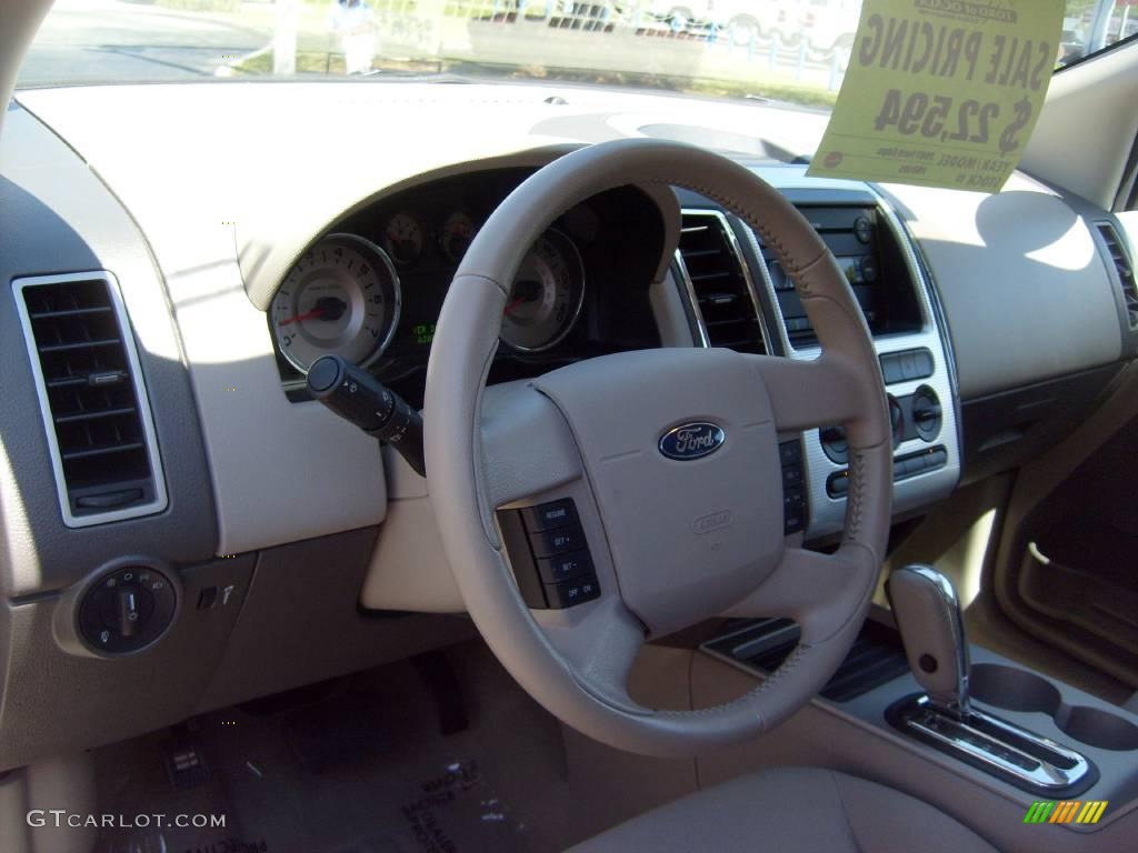 2007 Edge SEL - Carbon Metallic / Medium Light Stone photo #18