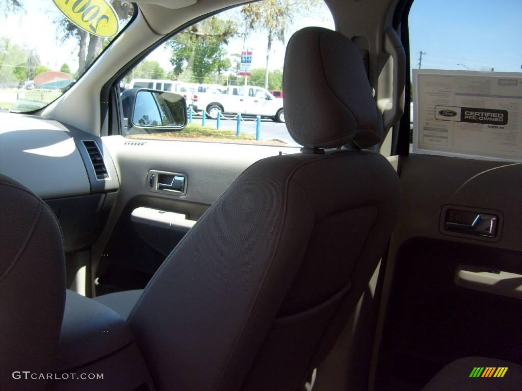 2007 Edge SEL - Carbon Metallic / Medium Light Stone photo #21