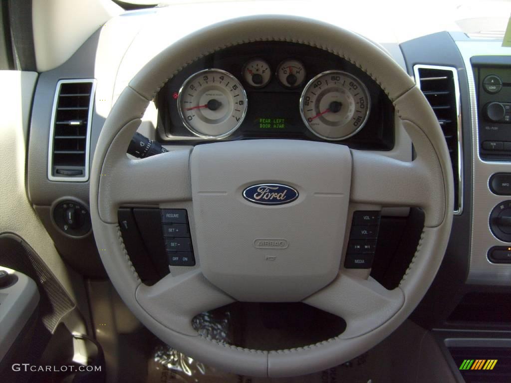 2007 Edge SEL - Carbon Metallic / Medium Light Stone photo #22