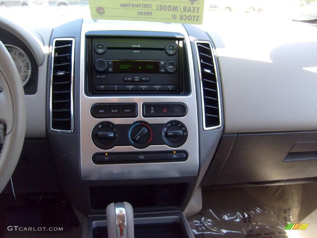 2007 Edge SEL - Carbon Metallic / Medium Light Stone photo #23