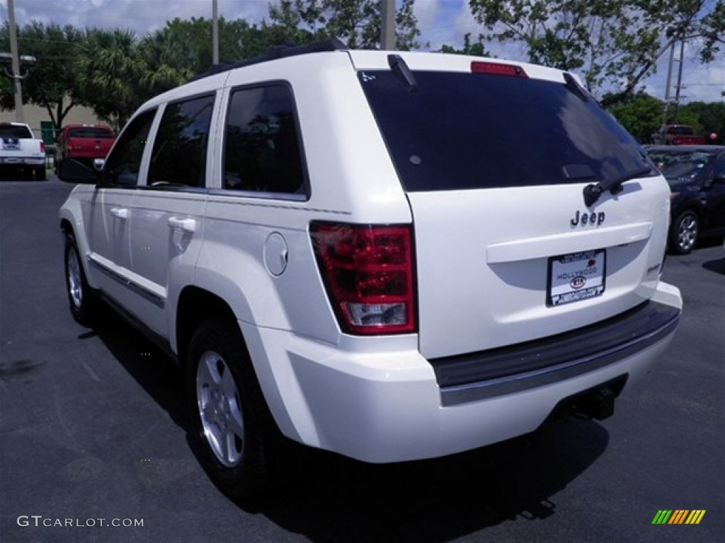 2005 Grand Cherokee Limited - Stone White / Medium Slate Gray photo #13