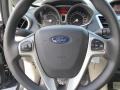 Charcoal Black/Light Stone Steering Wheel Photo for 2013 Ford Fiesta #70947847