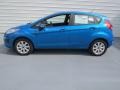 2013 Blue Candy Ford Fiesta SE Hatchback  photo #5