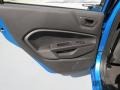 2013 Blue Candy Ford Fiesta SE Hatchback  photo #16