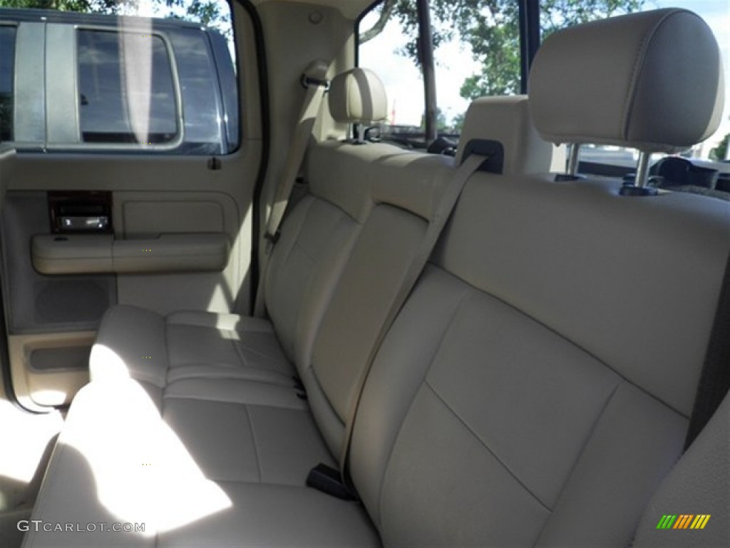 2006 F150 Lariat SuperCrew - Smokestone Metallic / Tan photo #28