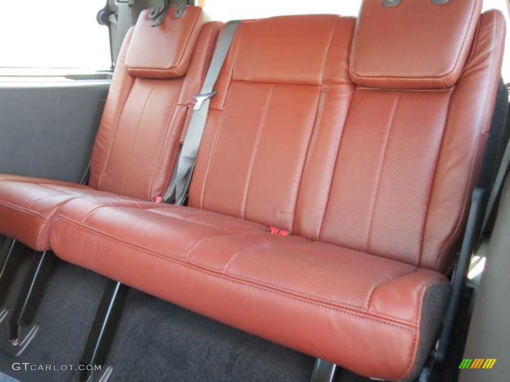 King Ranch Charcoal Black/Chaparral Leather Interior 2013 Ford Expedition King Ranch Photo #70949245