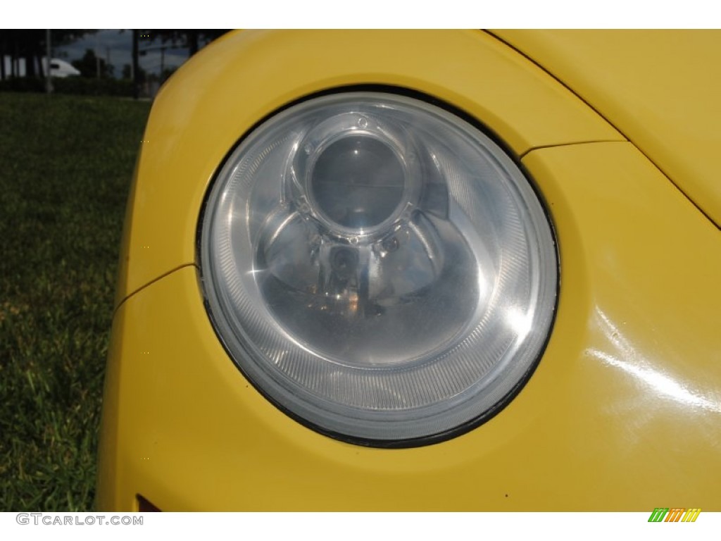 2007 New Beetle 2.5 Coupe - Sunflower Yellow / Black photo #15