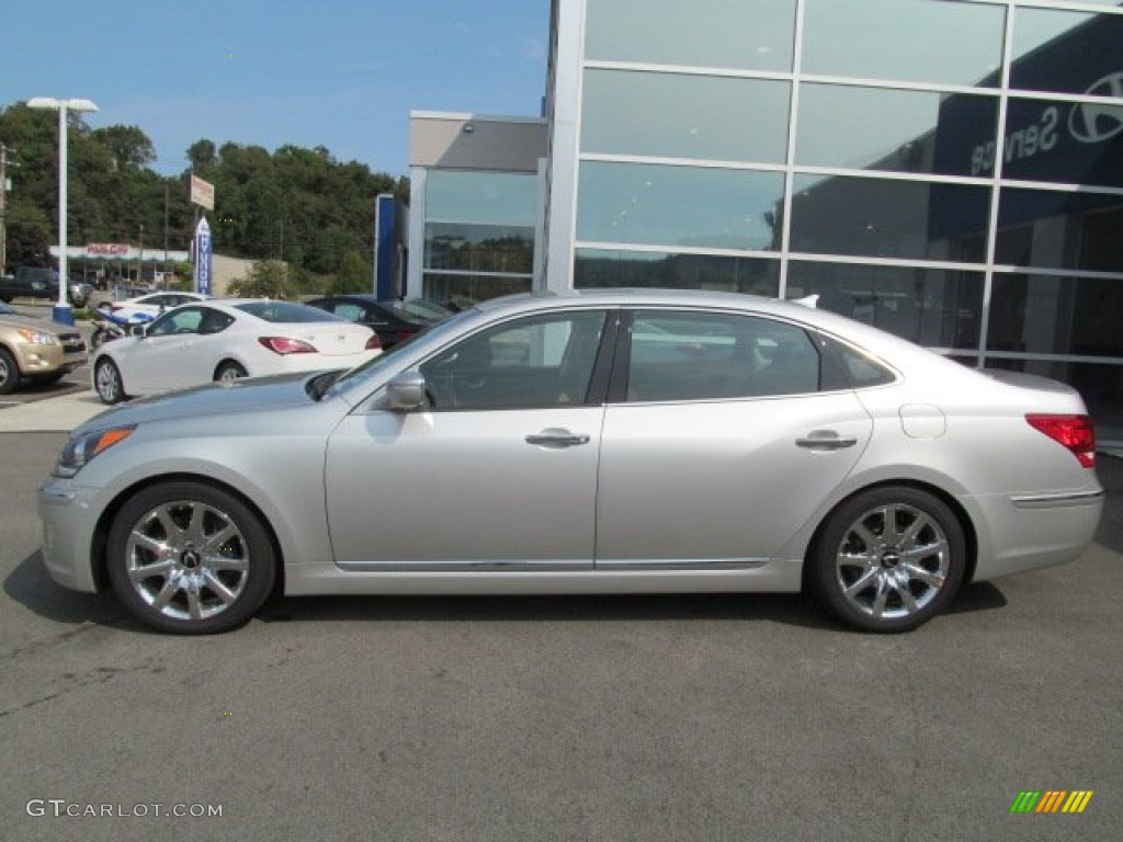 Platinum Metallic 2013 Hyundai Equus Signature Exterior Photo #70950763
