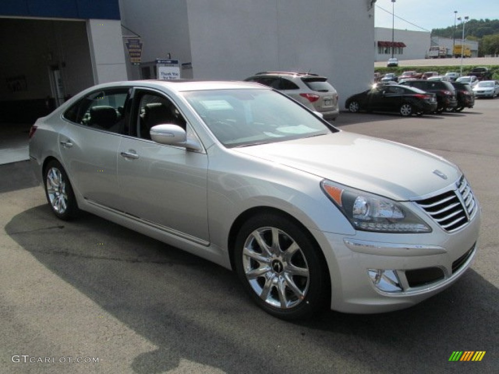 Platinum Metallic 2013 Hyundai Equus Signature Exterior Photo #70950772