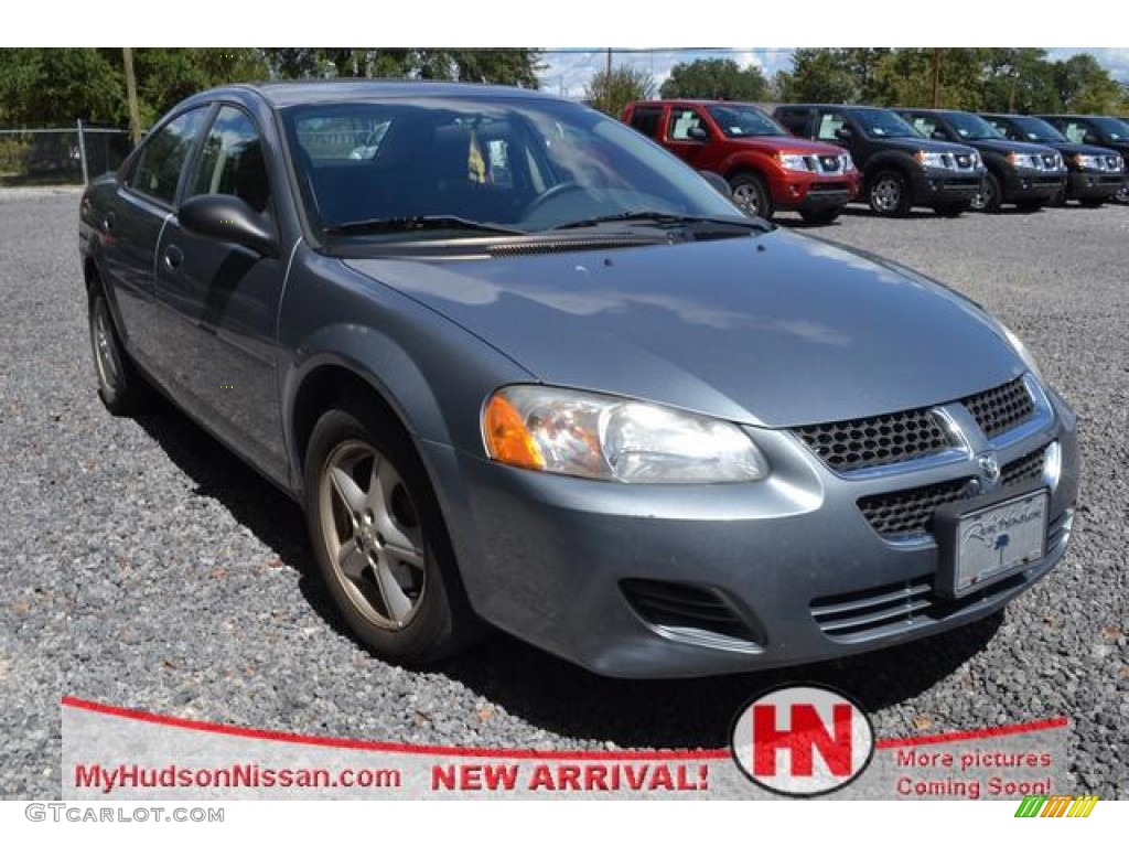 2006 Stratus SXT Sedan - Silver Steel Metallic / Dark Slate Grey photo #1