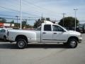 2006 Bright White Dodge Ram 3500 SLT Quad Cab 4x4 Dually  photo #4