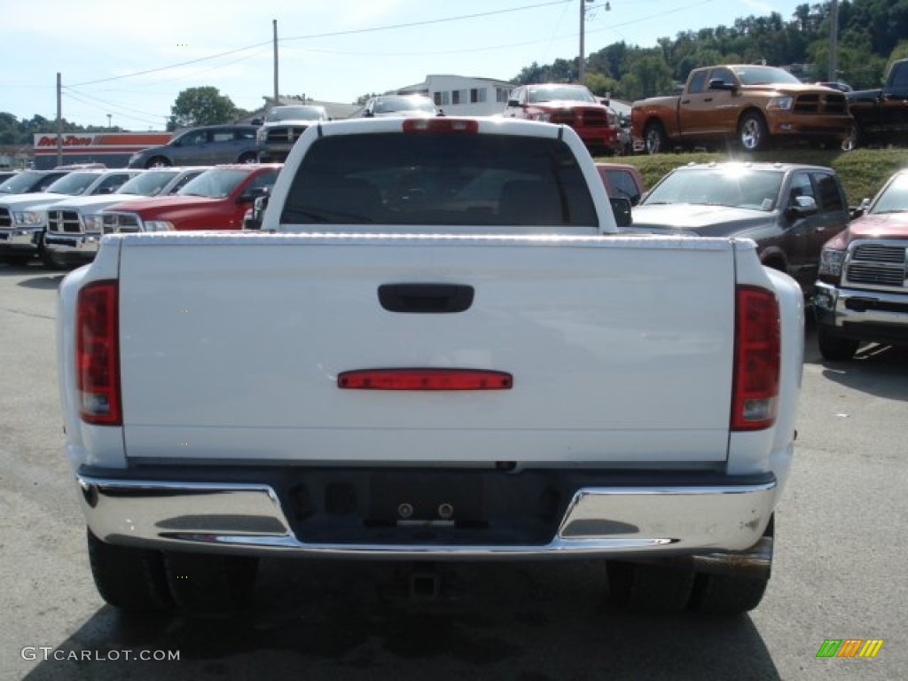 2006 Ram 3500 SLT Quad Cab 4x4 Dually - Bright White / Medium Slate Gray photo #6