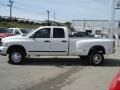 2006 Bright White Dodge Ram 3500 SLT Quad Cab 4x4 Dually  photo #8
