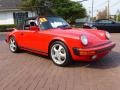 Front 3/4 View of 1988 911 Carrera Cabriolet