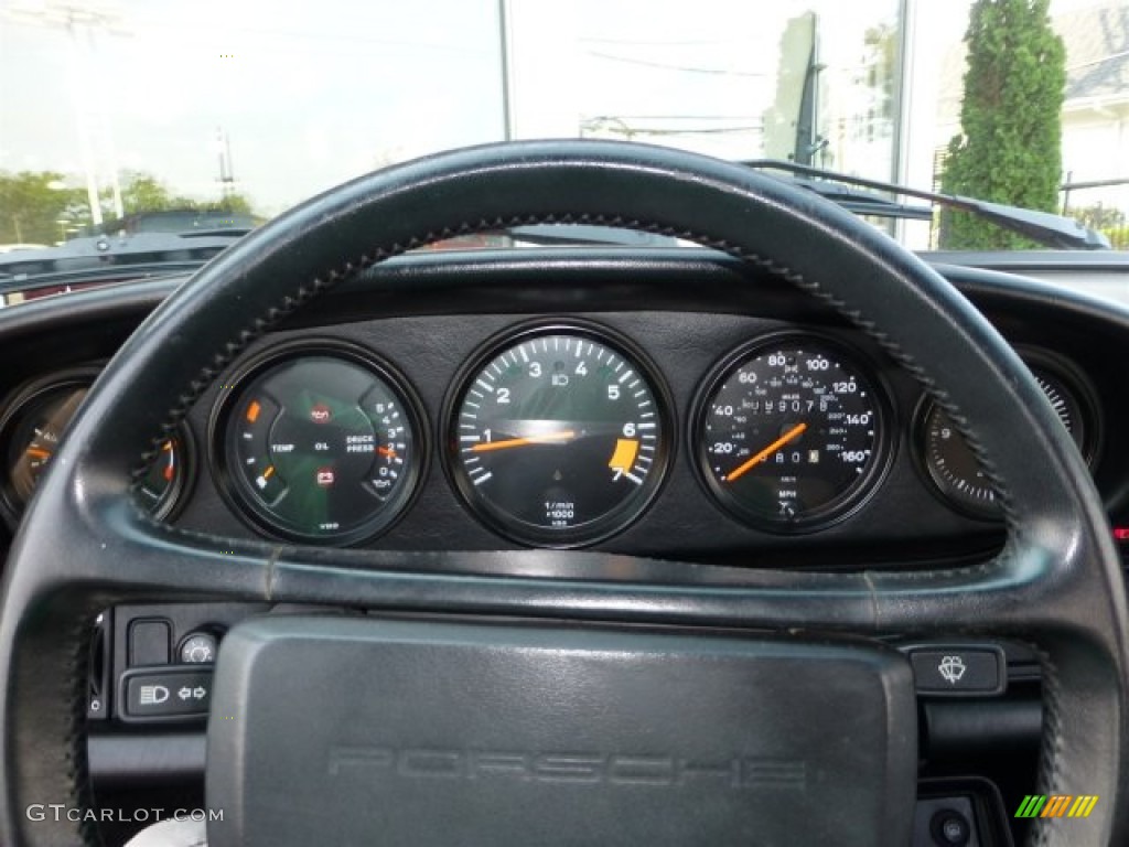 1988 Porsche 911 Carrera Cabriolet Gauges Photo #70952323