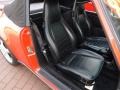 1988 Porsche 911 Black Interior Front Seat Photo