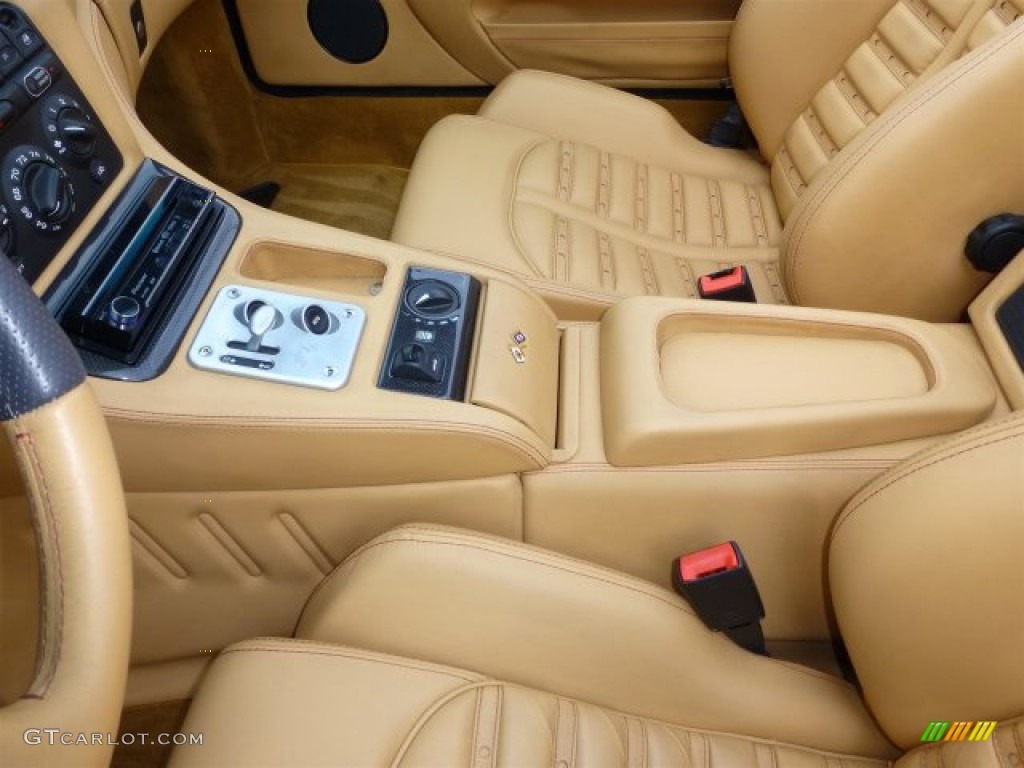 Tan Interior 2005 Ferrari 575 Superamerica Roadster F1 Photo #70952788