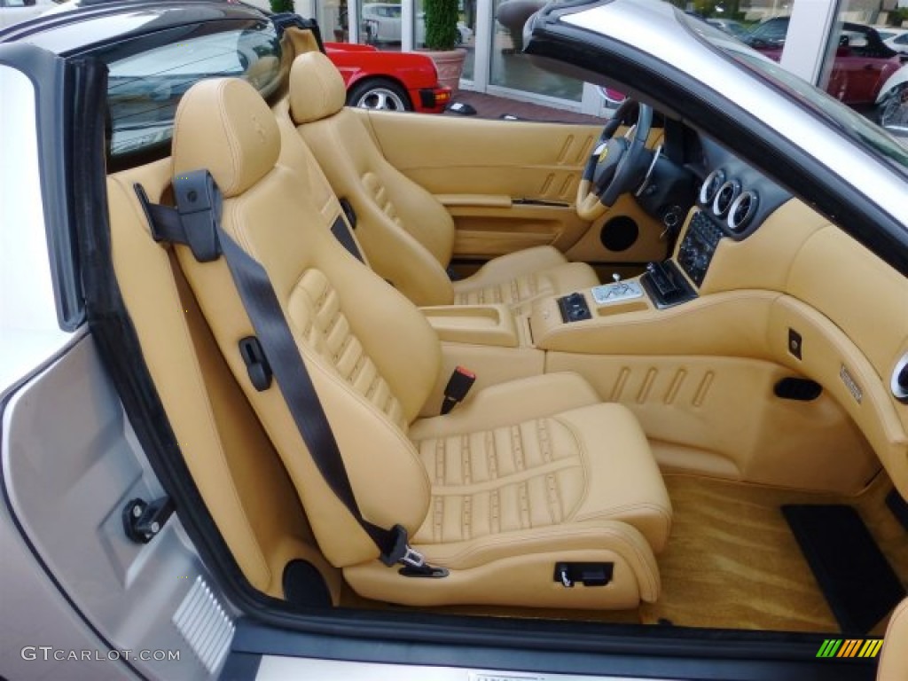 Tan Interior 2005 Ferrari 575 Superamerica Roadster F1 Photo #70952806