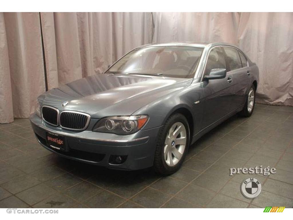 2008 7 Series 750Li Sedan - Titanium Grey Metallic / Flannel Grey photo #1
