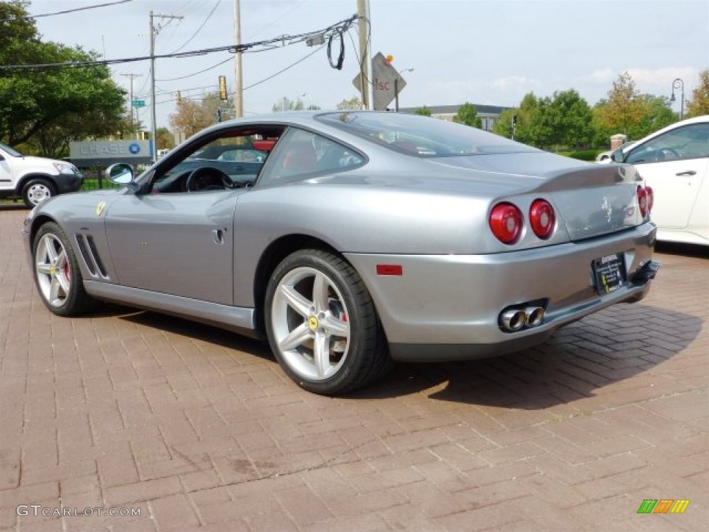 Titanium (Metallic Gray) 2002 Ferrari 575M Maranello Standard 575M Maranello Model Exterior Photo #70952863