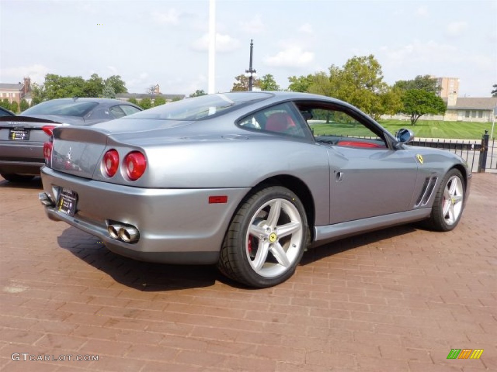 Titanium (Metallic Gray) 2002 Ferrari 575M Maranello Standard 575M Maranello Model Exterior Photo #70952881