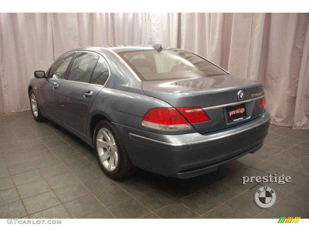 2008 7 Series 750Li Sedan - Titanium Grey Metallic / Flannel Grey photo #3