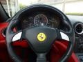 2002 Ferrari 575M Maranello Rosso (Red) Interior Steering Wheel Photo