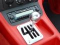 2002 Ferrari 575M Maranello Rosso (Red) Interior Transmission Photo