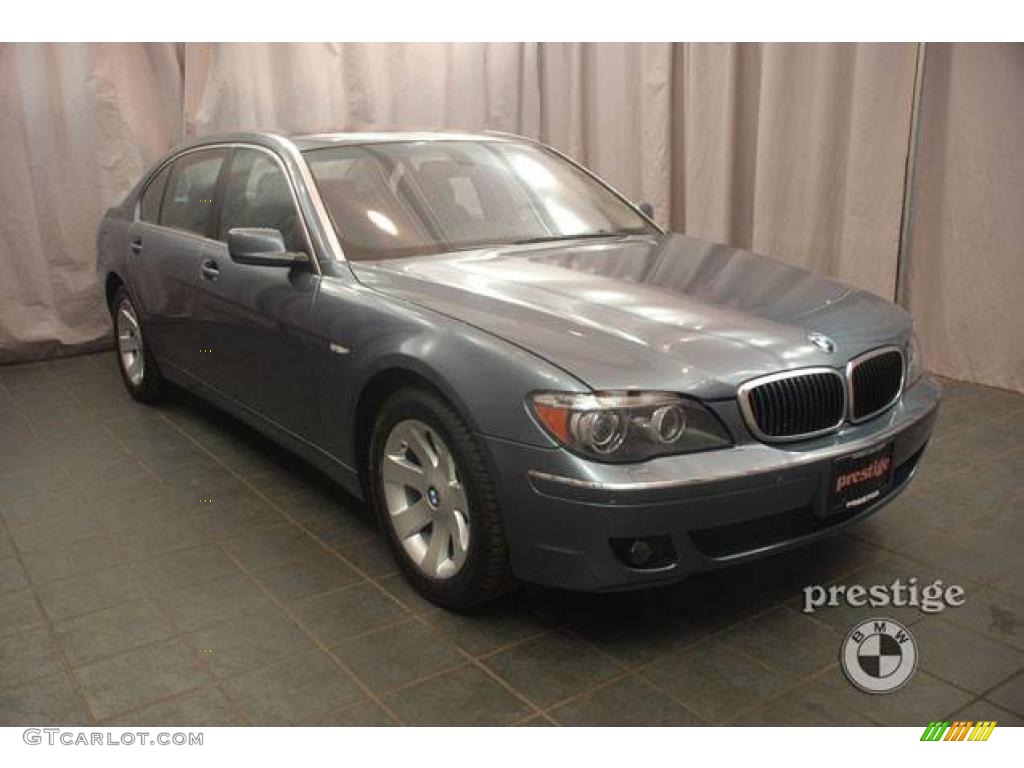 2008 7 Series 750Li Sedan - Titanium Grey Metallic / Flannel Grey photo #7