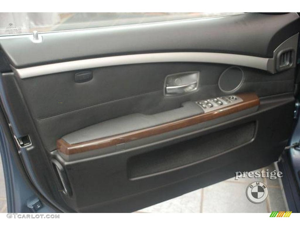 2008 7 Series 750Li Sedan - Titanium Grey Metallic / Flannel Grey photo #9