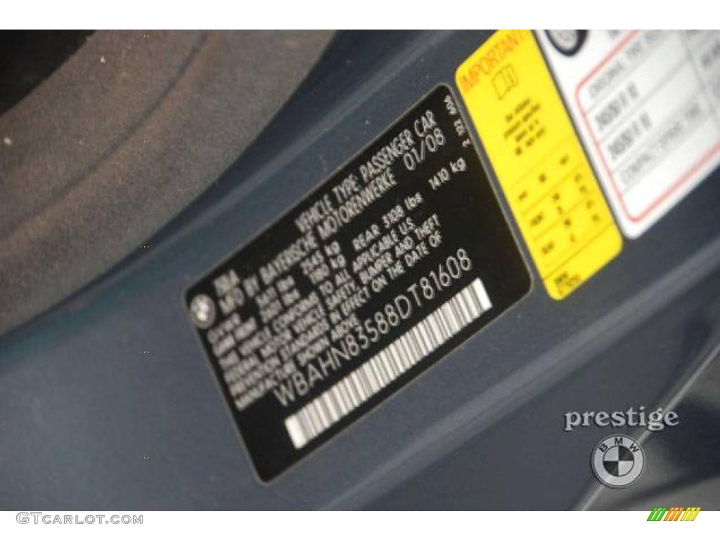 2008 7 Series 750Li Sedan - Titanium Grey Metallic / Flannel Grey photo #10