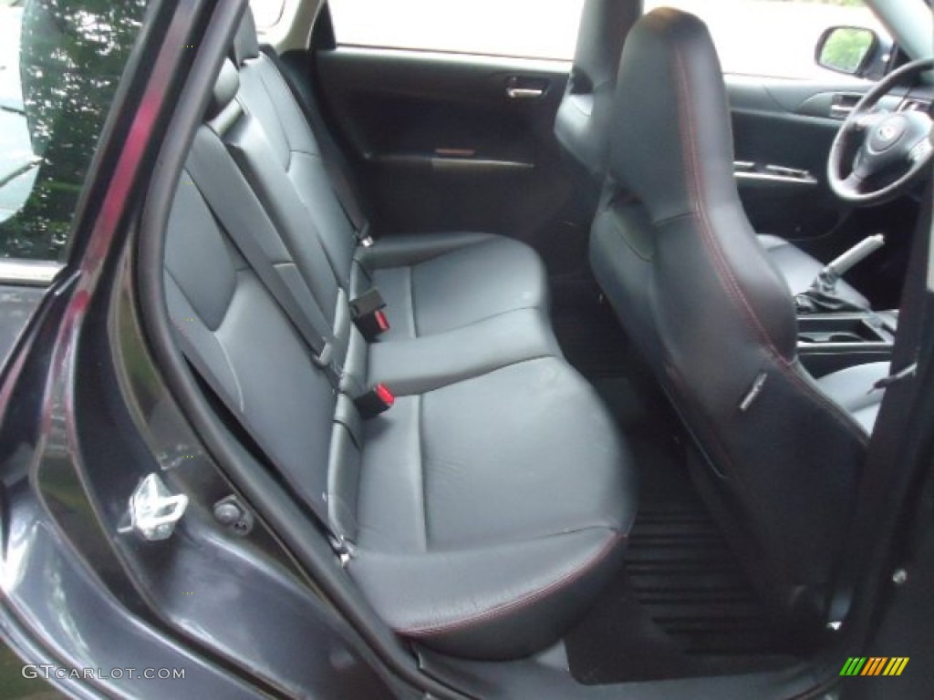 2011 Subaru Impreza WRX Limited Sedan Rear Seat Photo #70953799