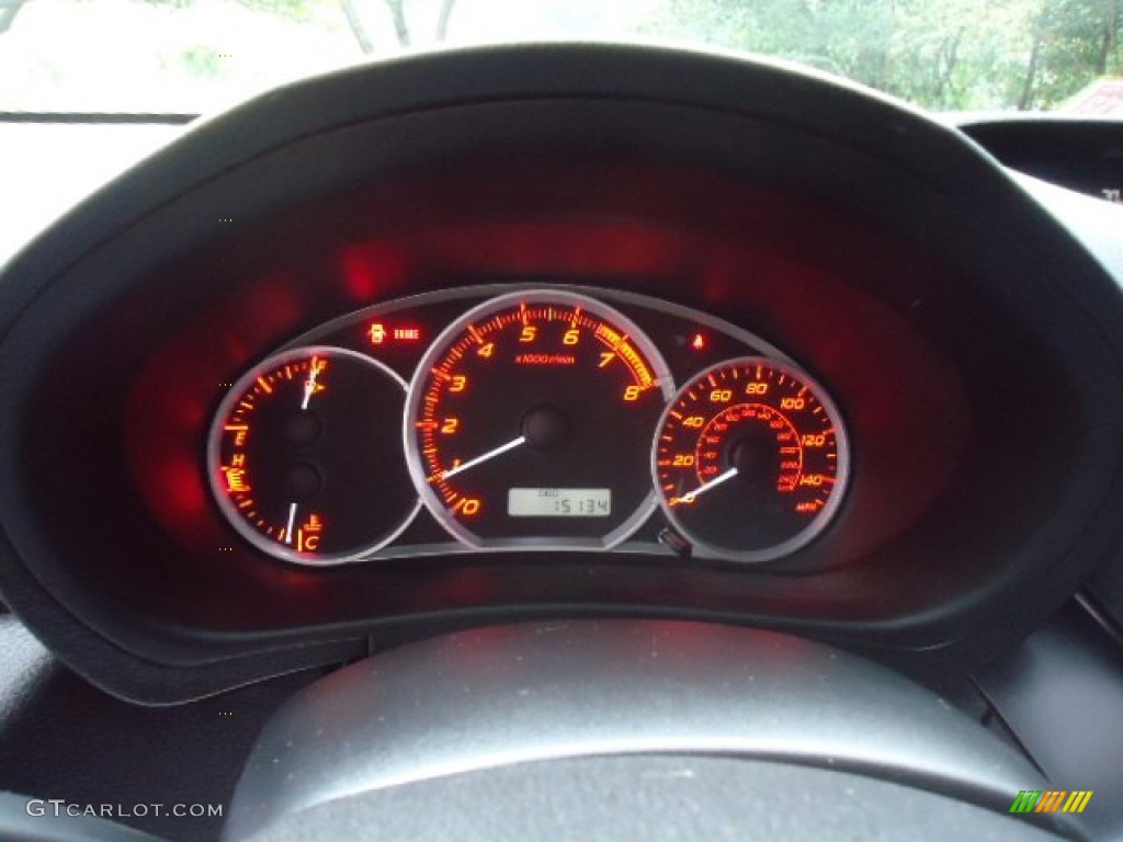 2011 Subaru Impreza WRX Limited Sedan Gauges Photos