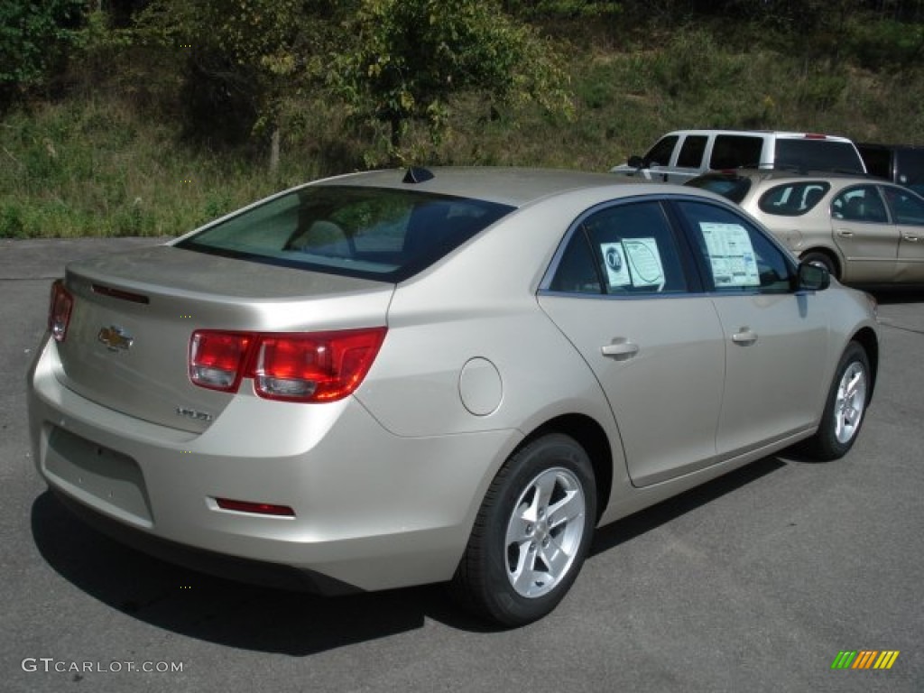 2013 Malibu LS - Champagne Silver Metallic / Jet Black/Titanium photo #8