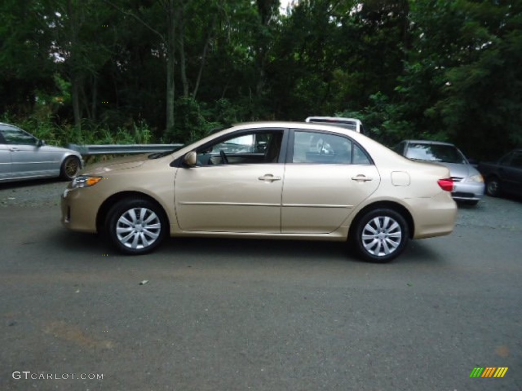 Sandy Beach Metallic 2013 Toyota Corolla L Exterior Photo #70956262