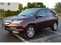 2008 Dark Cherry Pearl Acura MDX   photo #3