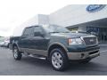 2006 Aspen Green Metallic Ford F150 Lariat SuperCrew 4x4  photo #1