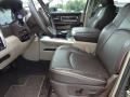 2011 Brilliant Black Crystal Pearl Dodge Ram 3500 HD Laramie Longhorn Mega Cab 4x4 Dually  photo #4