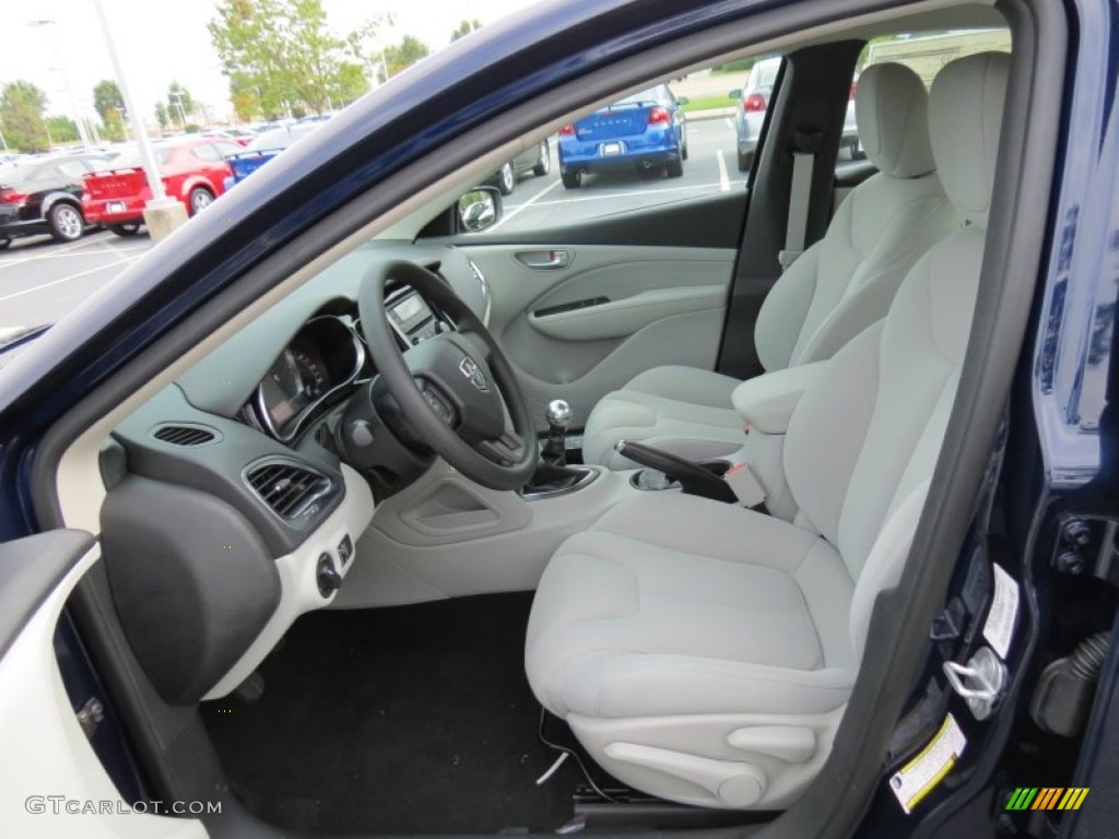 Black/Light Diesel Gray Interior 2013 Dodge Dart SXT Photo #70957978