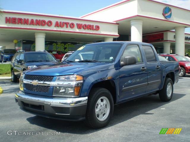 2006 Colorado LT Crew Cab - Superior Blue Metallic / Very Dark Pewter photo #1