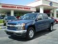 2006 Superior Blue Metallic Chevrolet Colorado LT Crew Cab  photo #1