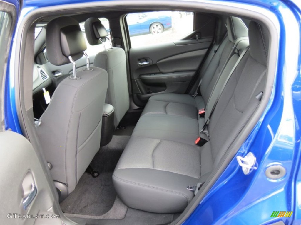 Black Interior 2013 Dodge Avenger SXT V6 Photo #70958950