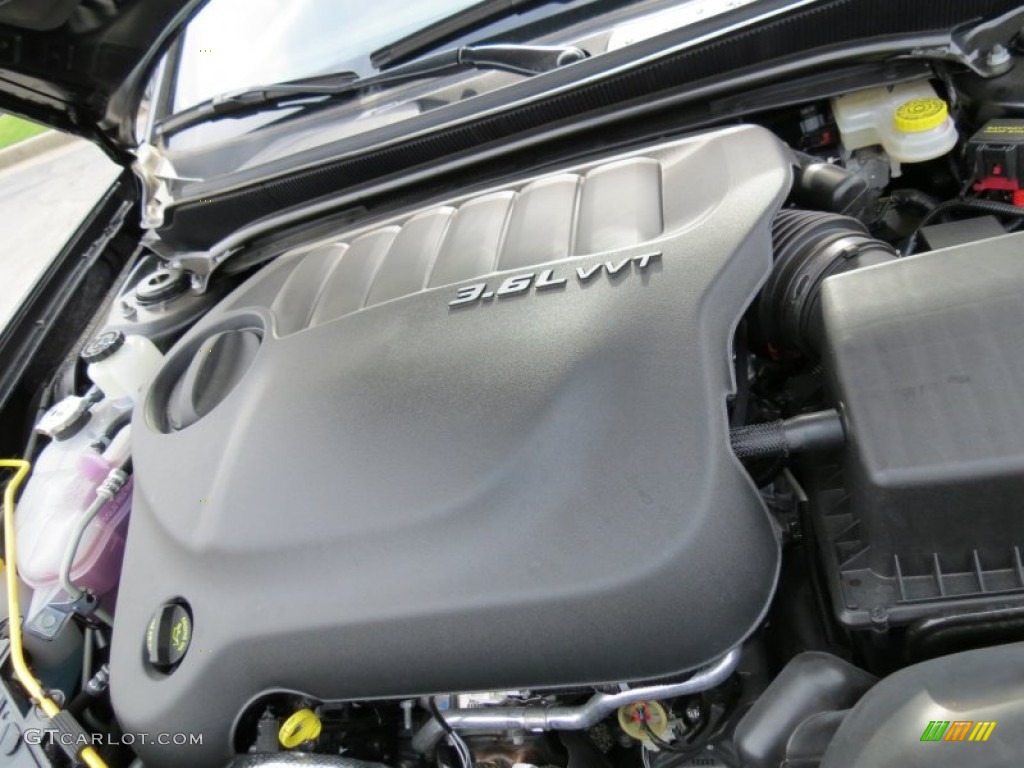 2013 Dodge Avenger SXT V6 3.6 Liter DOHC 24-Valve VVT Pentastar V6 Engine Photo #70959104