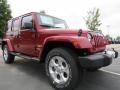 Deep Cherry Red Crystal Pearl - Wrangler Unlimited Sahara 4x4 Photo No. 4