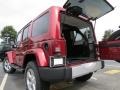 2013 Deep Cherry Red Crystal Pearl Jeep Wrangler Unlimited Sahara 4x4  photo #9