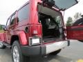 2013 Deep Cherry Red Crystal Pearl Jeep Wrangler Unlimited Sahara 4x4  photo #9