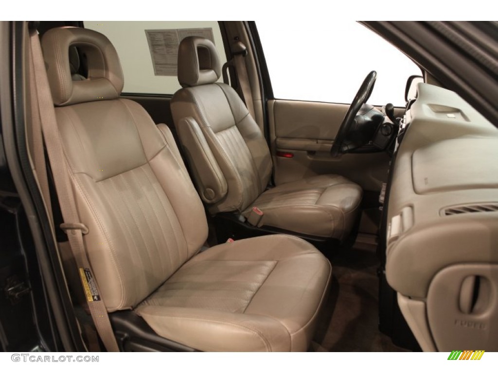 Taupe Interior 2002 Pontiac Montana MontanaVision Photo #70960903