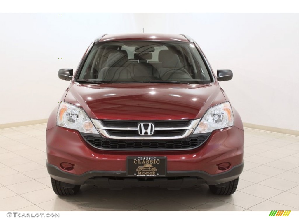 2011 CR-V SE 4WD - Tango Red Pearl / Gray photo #2