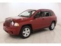 Inferno Red Crystal Pearlcoat 2007 Jeep Compass Sport 4x4 Exterior